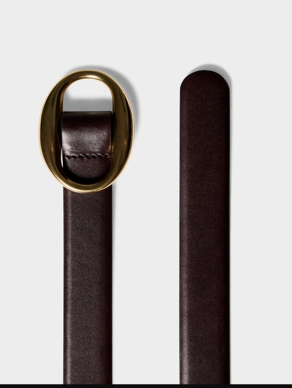Aritiza Cavalo Solid Brass Leather Belt